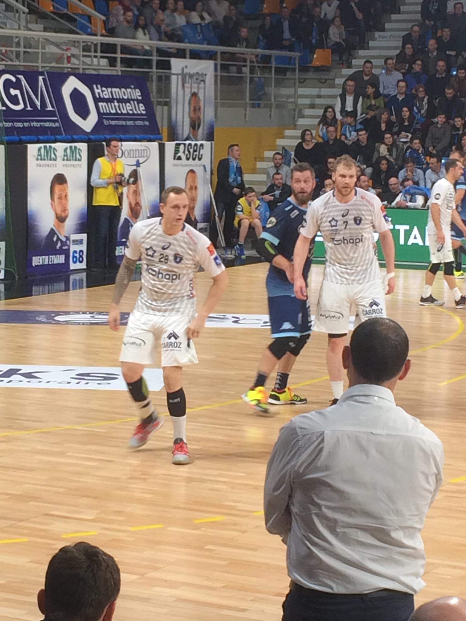 SARAN / MONTPELLIER vu des tribunes