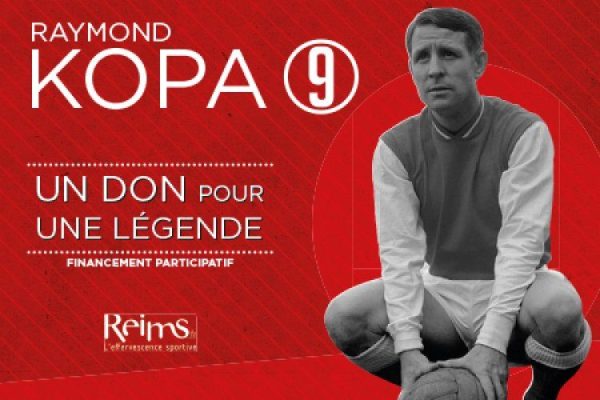 Une statue pour Raymond Kopa