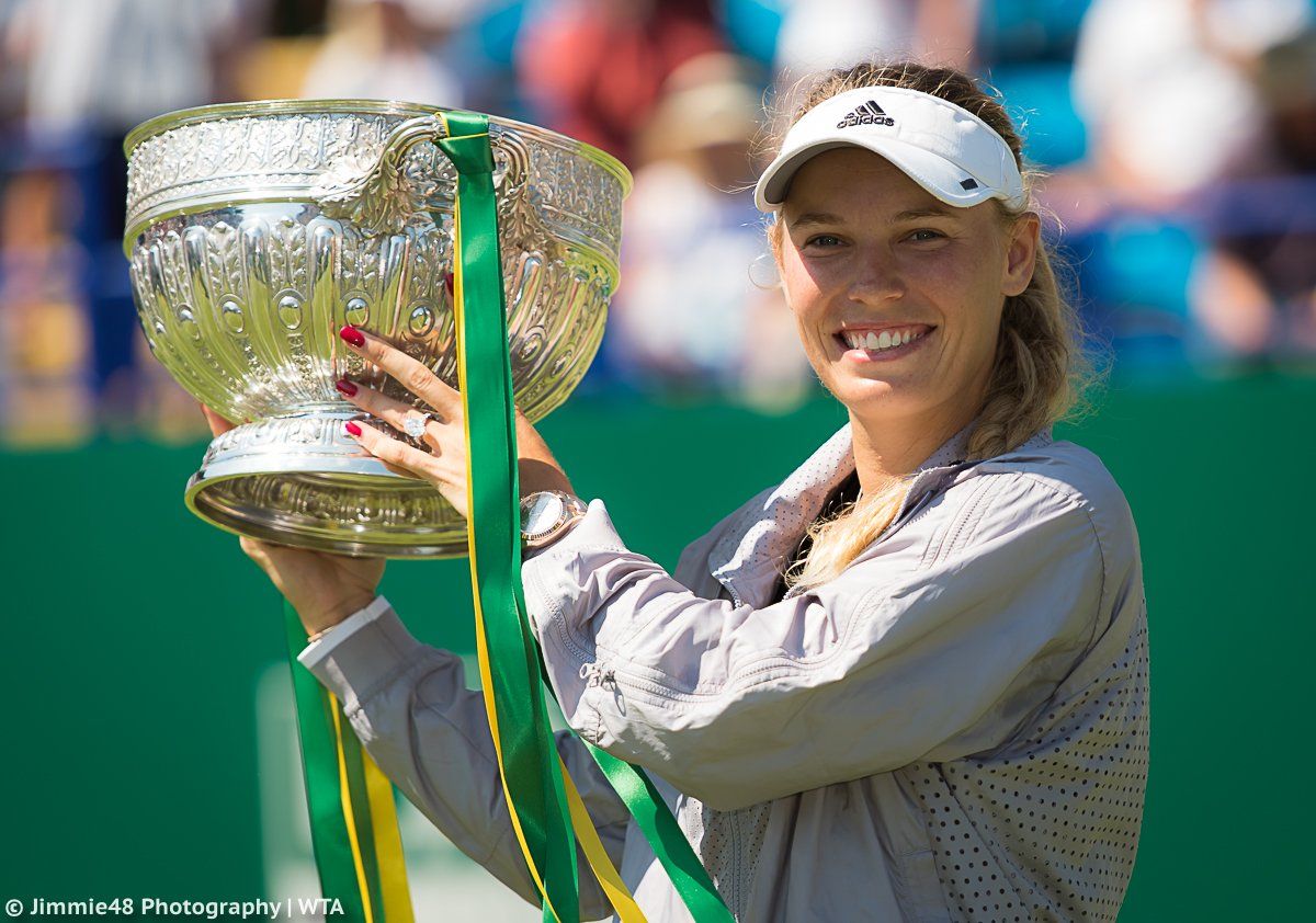 Eastbourne WTA : Caroline Wozniacki domine Aryna Sabalenka en finale