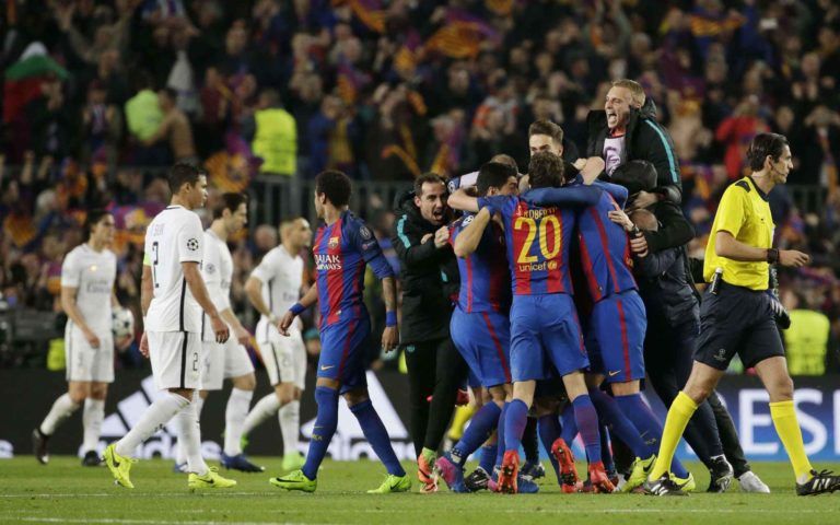 FC Barcelone-Paris Saint-Germain : Huitième de finale retour de Ligue des Champions 16/17