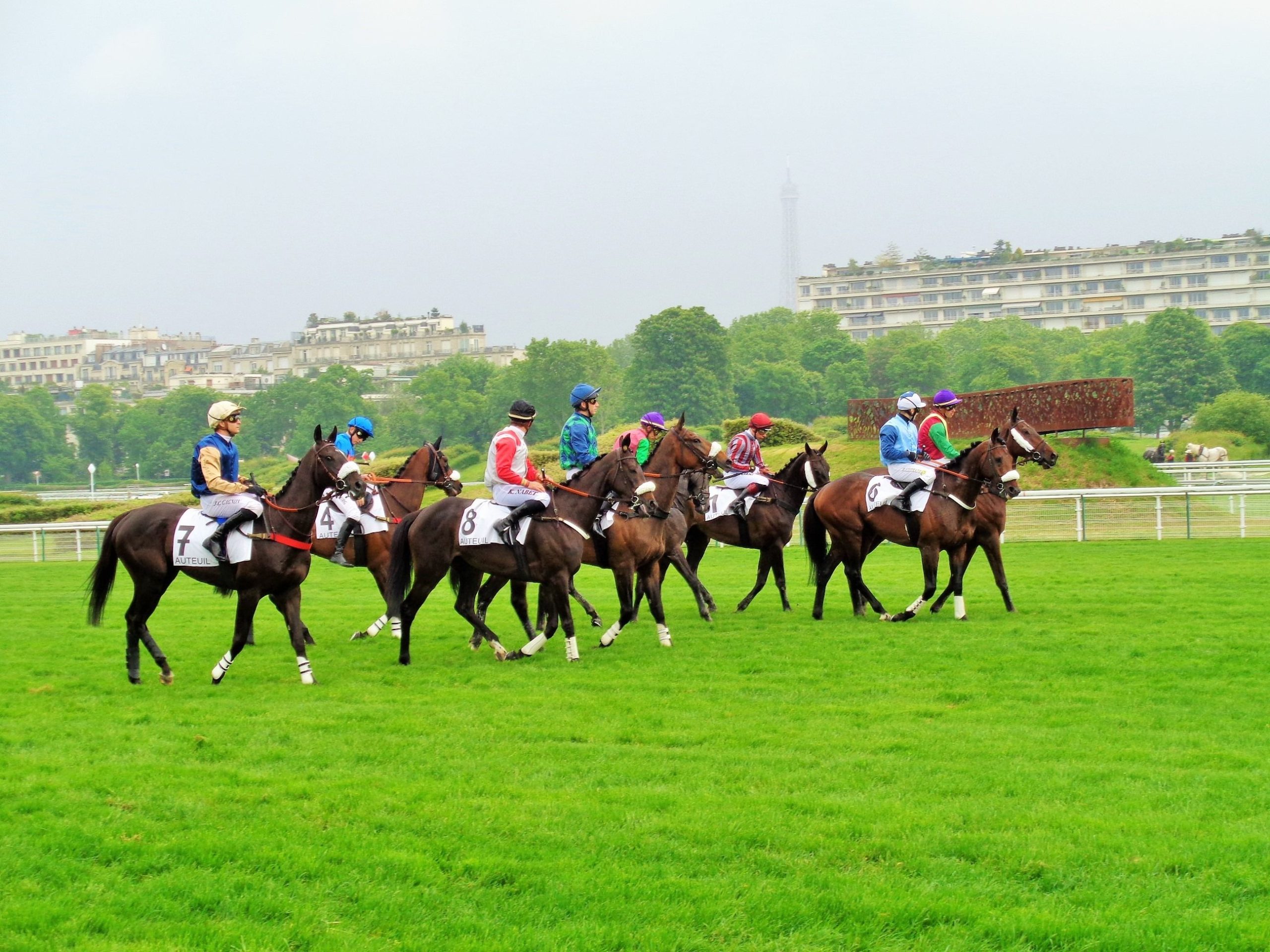 Les courses hippiques ont du cœur.