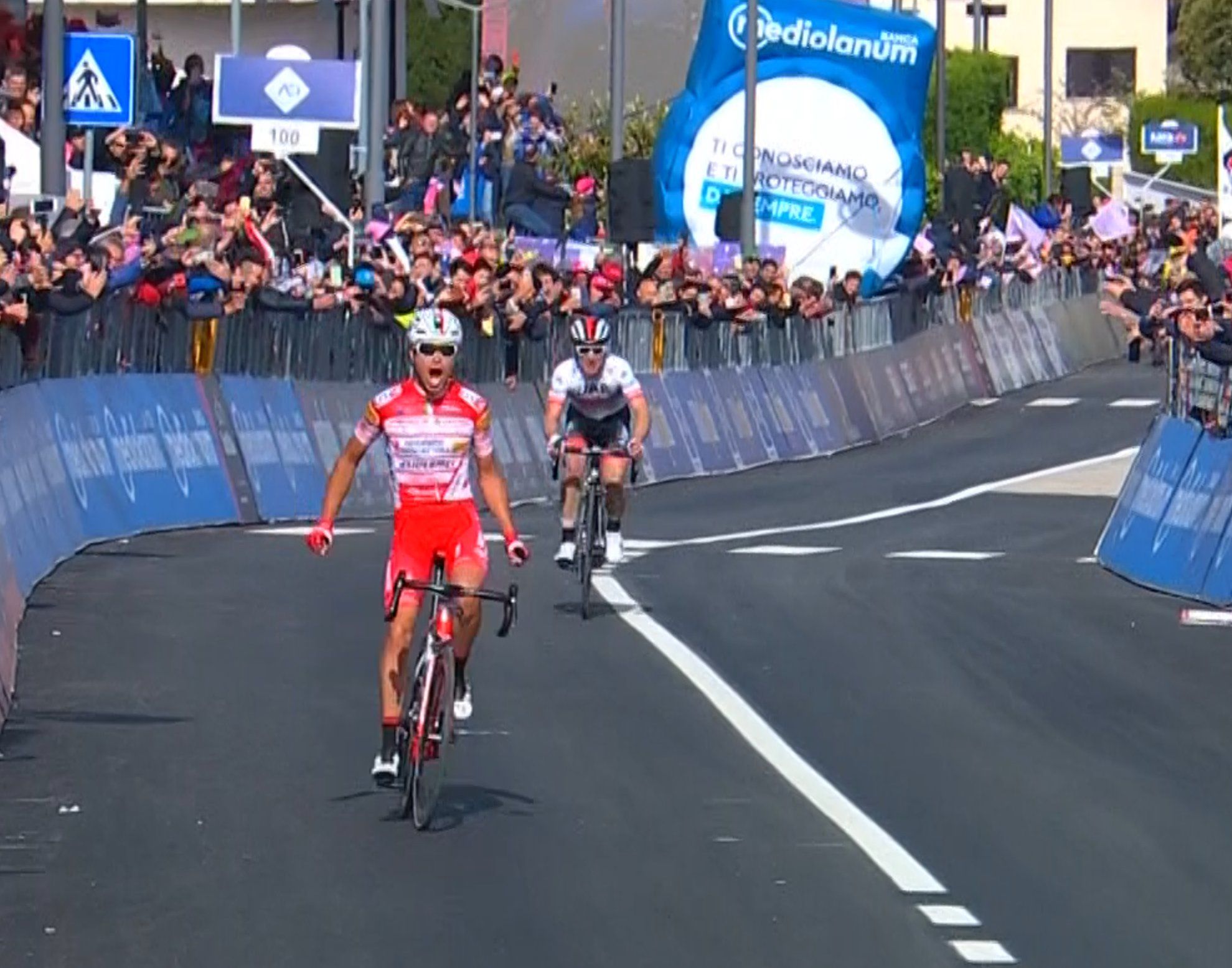 Fausto Masnada remporté l’étape, Valerio Conti en rose