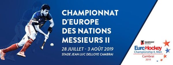 Les championnat d’Europe de division 2 aura lieu à Cambrai