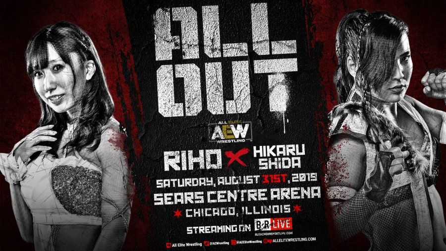 Riho contre Hikaru Shida annoncé pour AEW All Out