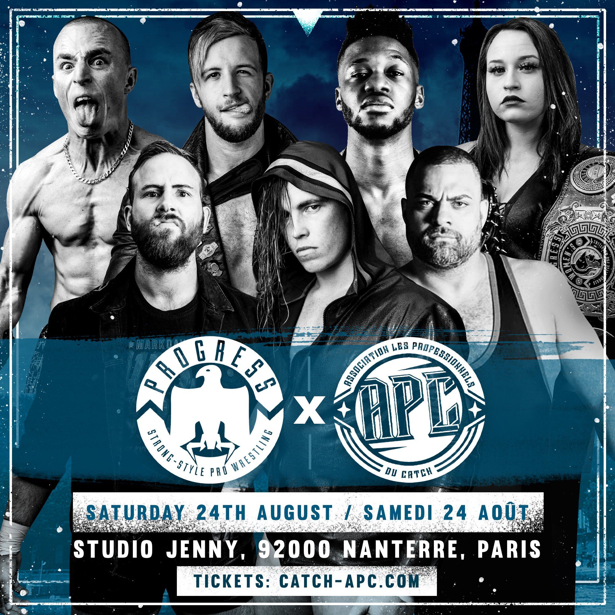 La carte finale du show liant l’APC et la PROGRESS Wrestling