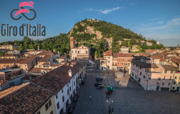 Diréction la Vénétie et Monselice pour une arrivée au sprint
