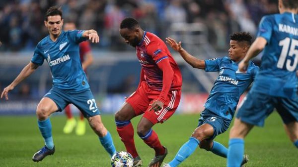 Ligue des Champions : L’OL sombre à Saint-Pétersbourg