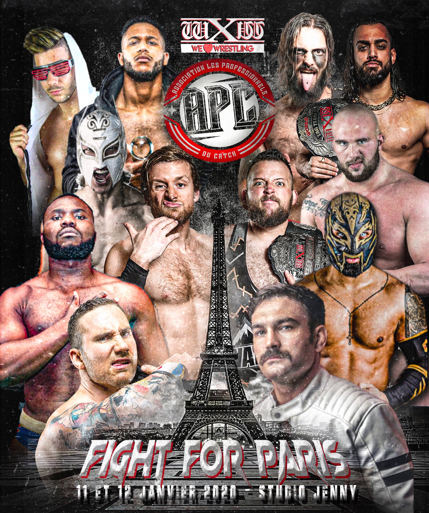 La wXw s’invite à l’APC les 11 et 12 janvier 2020