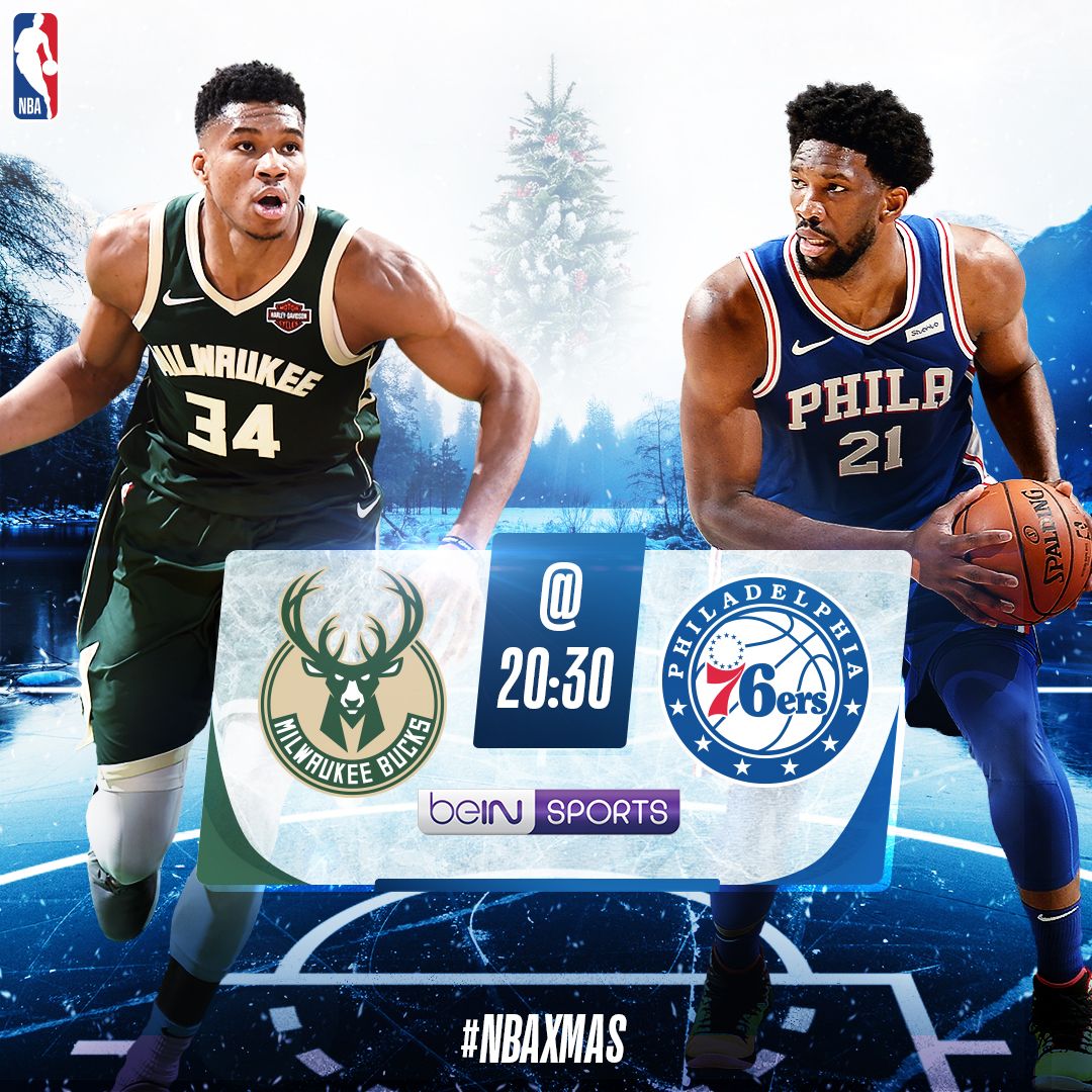 NBA Christmas Game : Milwaukee Bucks @ Philadelphia Sixers