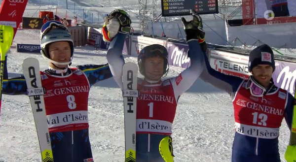 Alexis Pinturault gagne le slalom de Val d’Isère