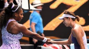 Serena Williams et Qiang Wang Open d'Australie, 2020 (Getty Images/WTA)