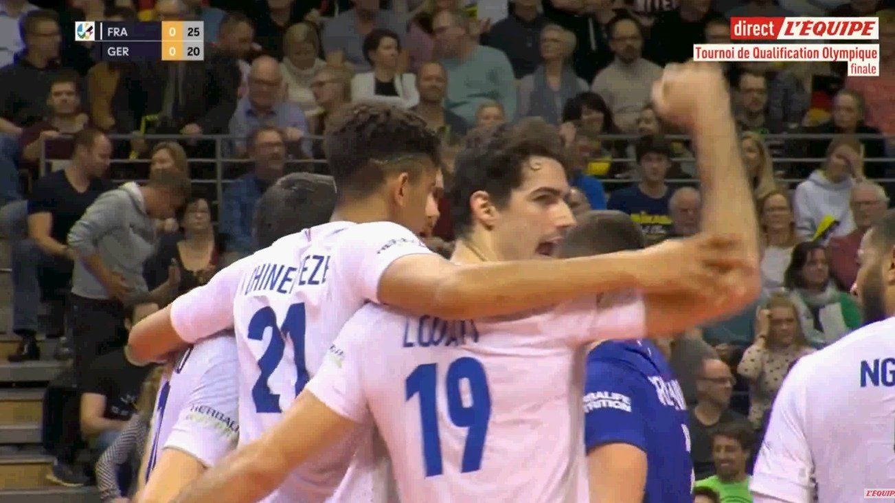 L’équipe de France de volley-ball qualifiée pour les Jeux Olympiques de Tokyo