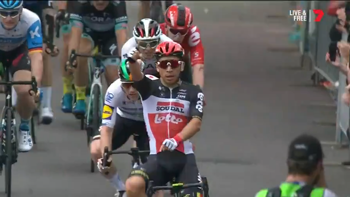 Caleb Ewan s’impose à Murray Bridge sur le Tour Down Under