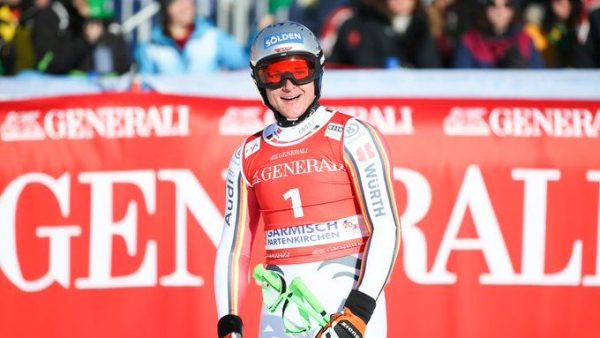 Thomas Dressen gagne sa descente de Garmisch Partenkirchen