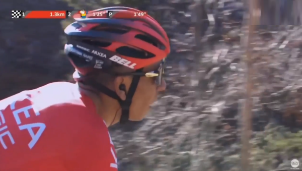 Nairo Quintana s’est envolé vers le Chalet Reynard