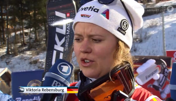 Viktoria Rebensburg gagne enfin une descente