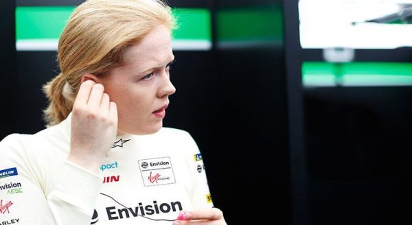 Alice Powell avec Virgin Racing à Marrakech