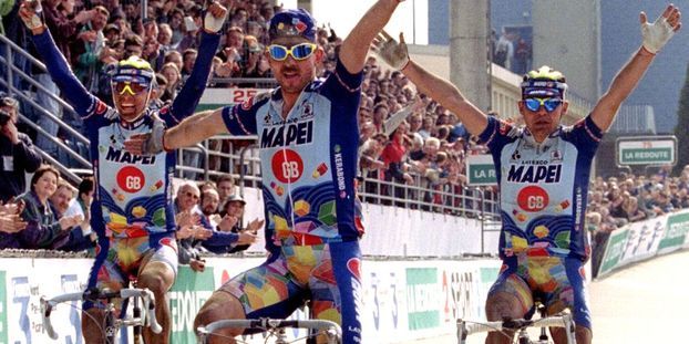 Paris-Roubaix 1996 : le triplé Mapei du centenaire