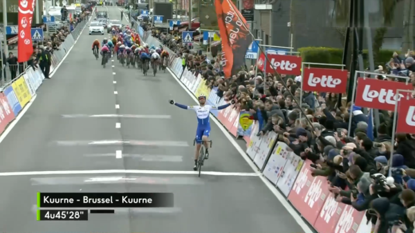 Le one-man show de Kasper Asgreen à Kuurne