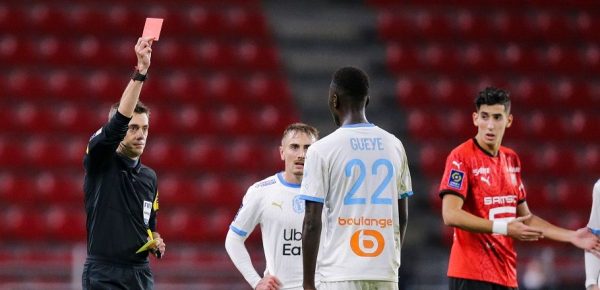 A 10 contre 11, l’OM s’incline pour la deuxième fois de la saison face à Rennes (2-1)