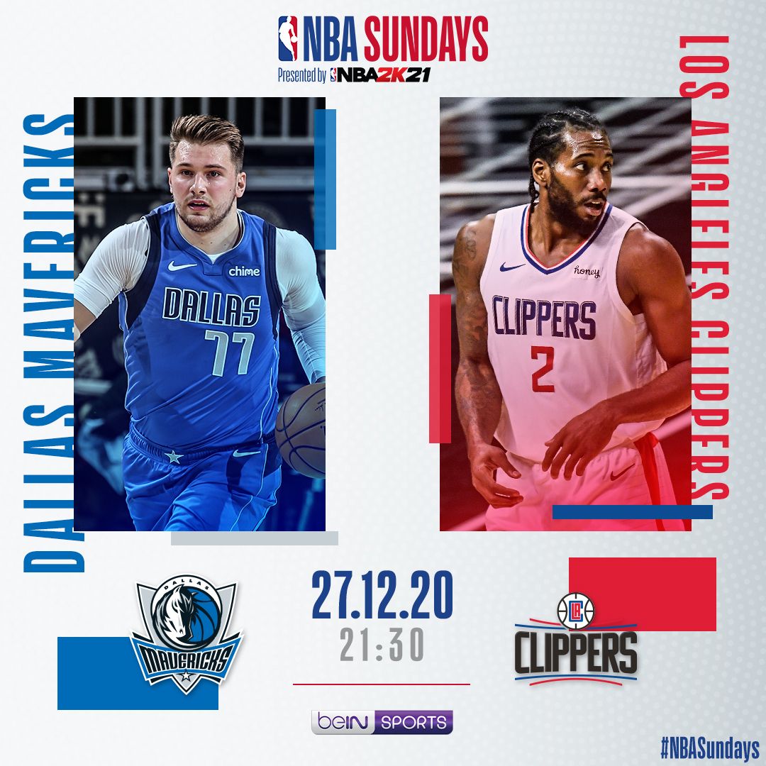 NBA Sundays : Dallas Mavericks @ LA Clippers