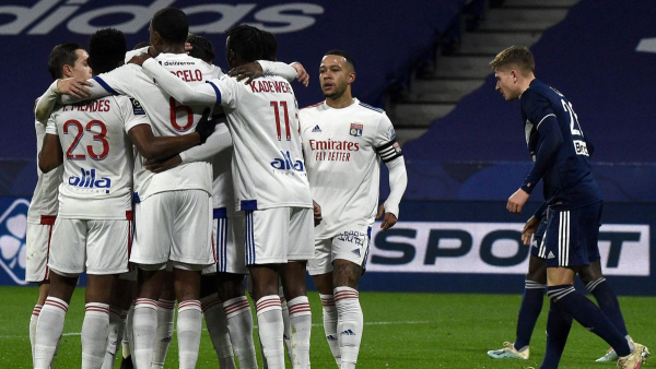 Ligue 1 (J22) : Dubois délivre l’OL contre Bordeaux (2-1)