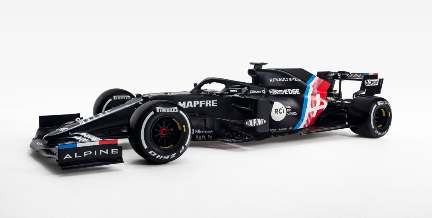 F1 – Alpine dévoile sa livrée pour les essais hivernaux
