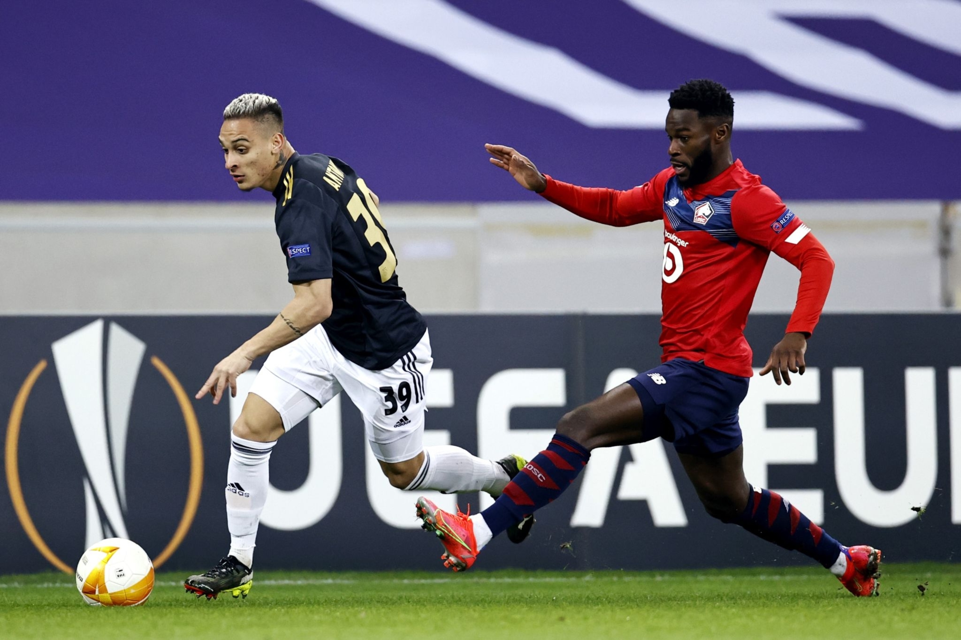 Ligue Europa : Lille perd logiquement contre l’Ajax