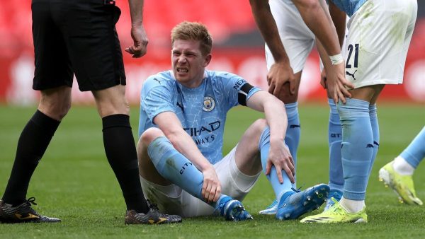 Kevin de Bruyne forfait pour le match aller face au PSG
