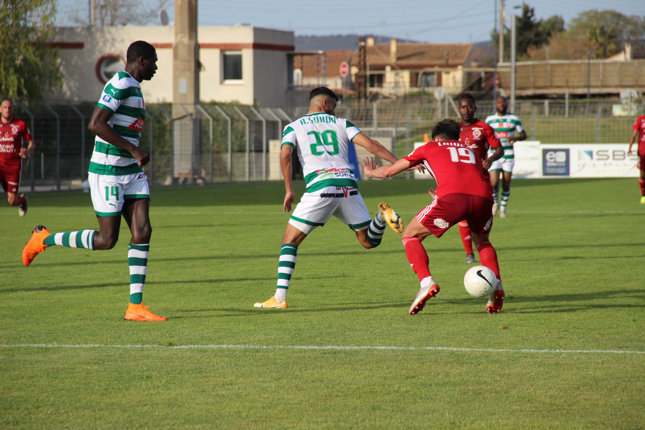 Aymen Souda (FC Sète 34) : “J’aime être libre et me balader un peu partout sur le terrain”