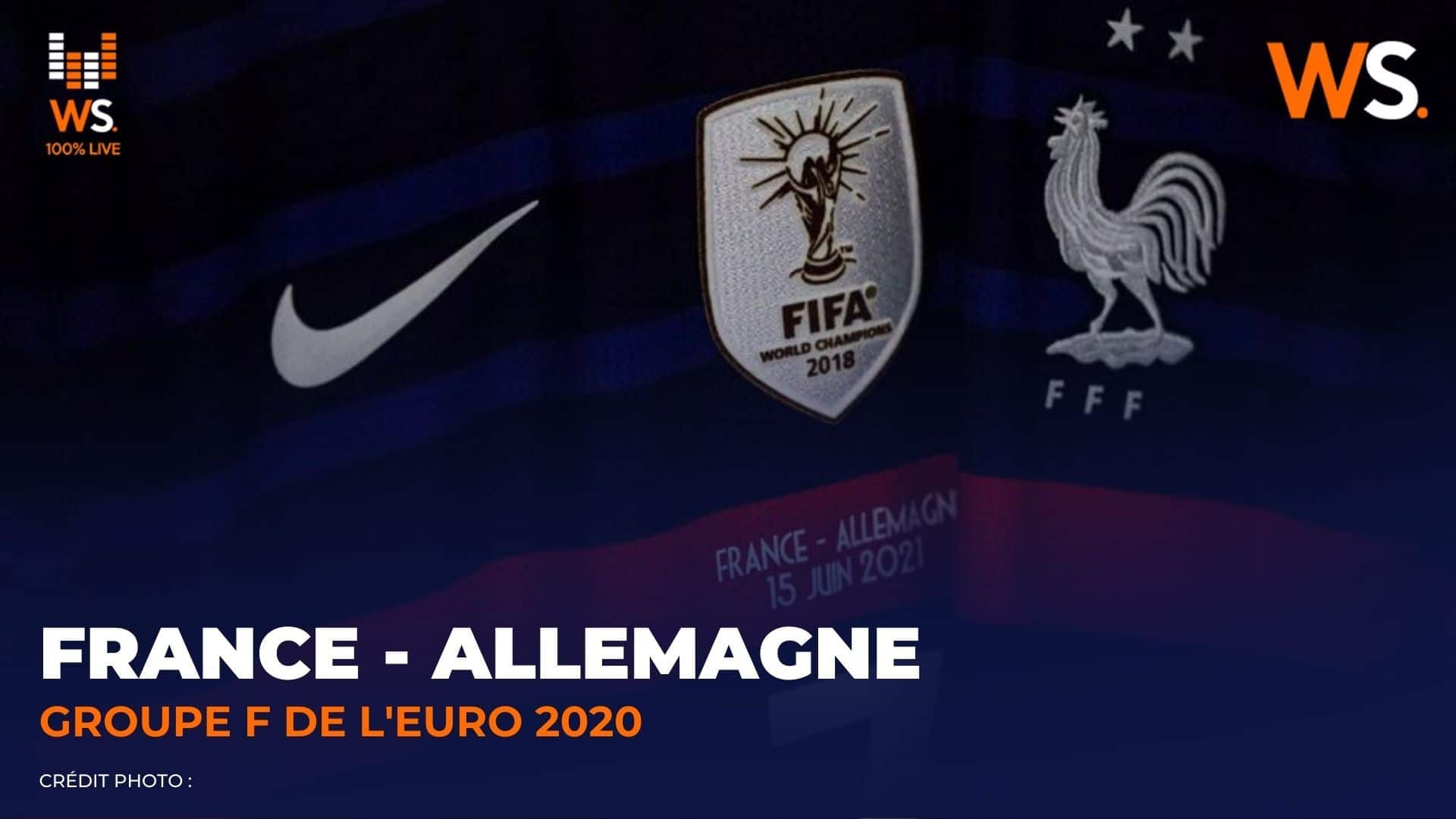 Suivez France – Allemagne en direct sur 100% Live