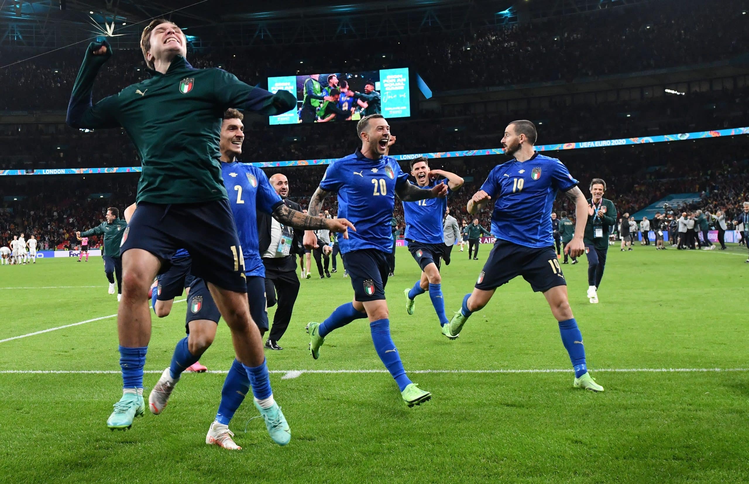 Euro 2020 : au bout de la nuit, l’Italie est le premier finaliste (1-1 ; t.a.b. 4-2)