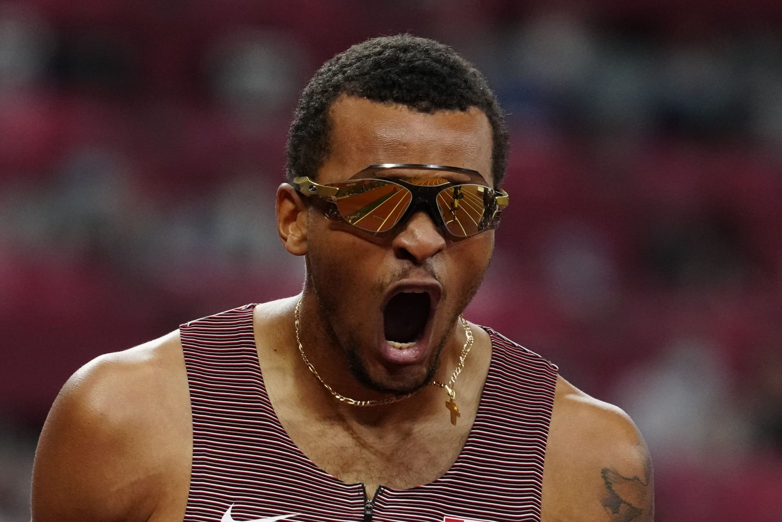 JO – Athlétisme : De Grasse triomphe, Bigot 5e au marteau et Mayer dans le dur
