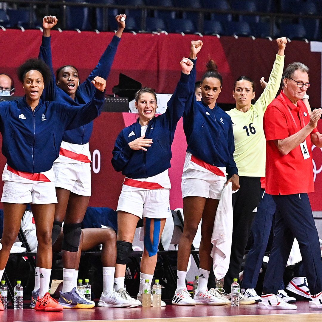 JO – Handball (F) : l’équipe de France élimine les Pays-Bas (32-22) et rejoint les demies