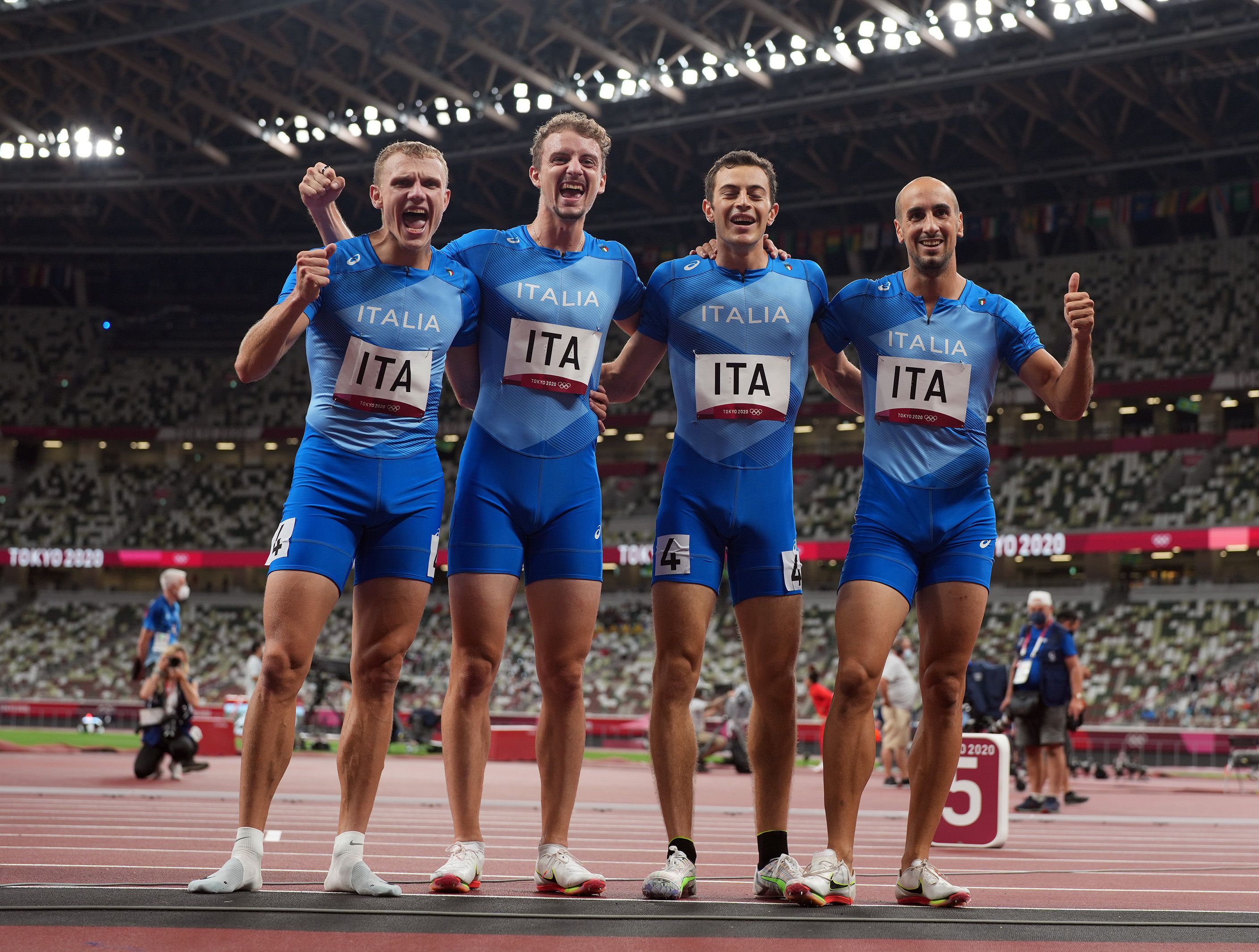 JO – Athlétisme : les Italiens décrochent l’or au relais 4 x 100 mètres
