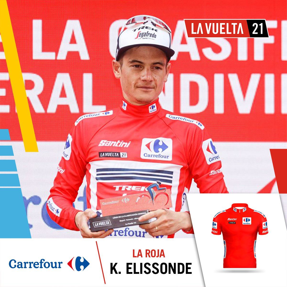 Vuelta : Kenny Elissonde s’empare du maillot rouge