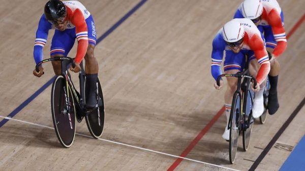 JO, Cyclisme sur piste – Médaille de bronze pour les Bleus en vitesse par équipes