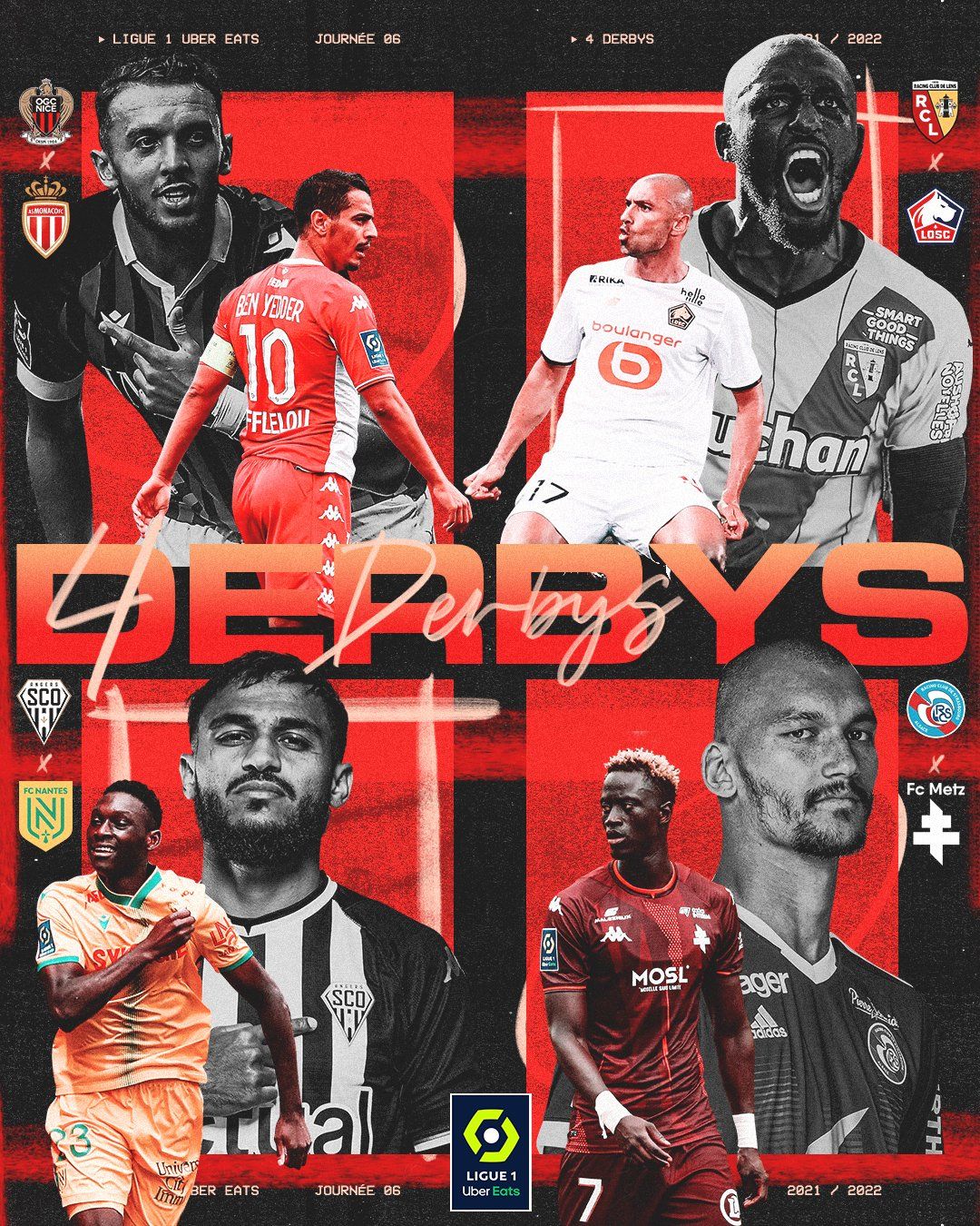 Ligue 1 : un week-end animé par les derbys