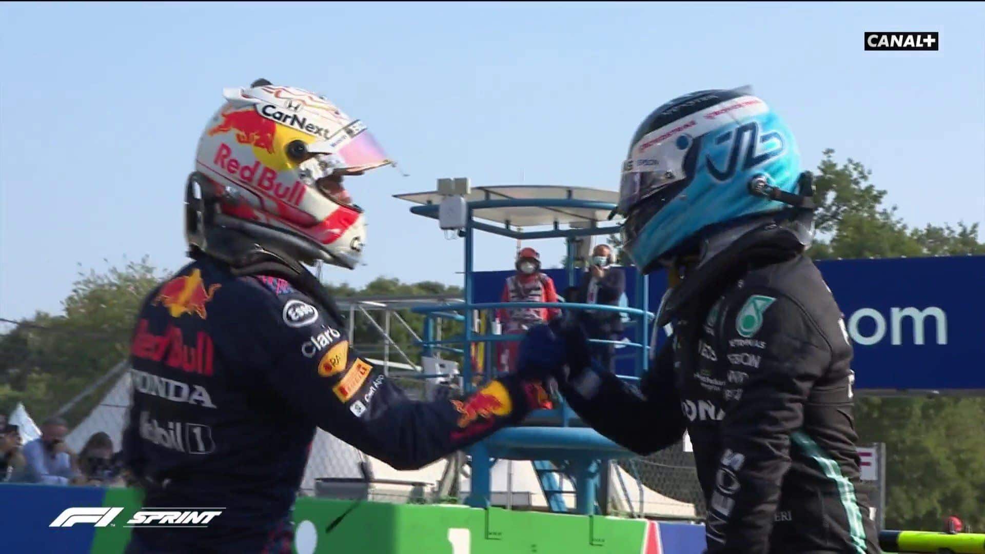 Formule 1 – GP d’Italie : Bottas vainqueur de la qualification sprint mais Verstappen en pole pour la course