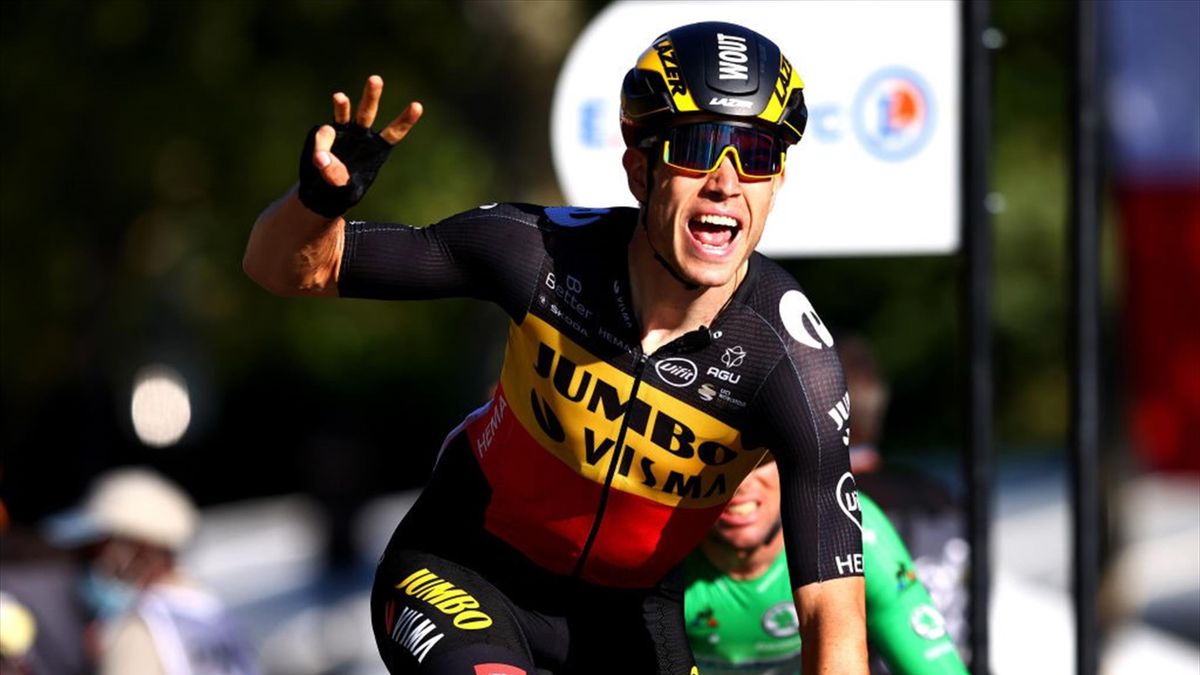 Wout Van Aert vainqueur de la 21e étape sur le Tour