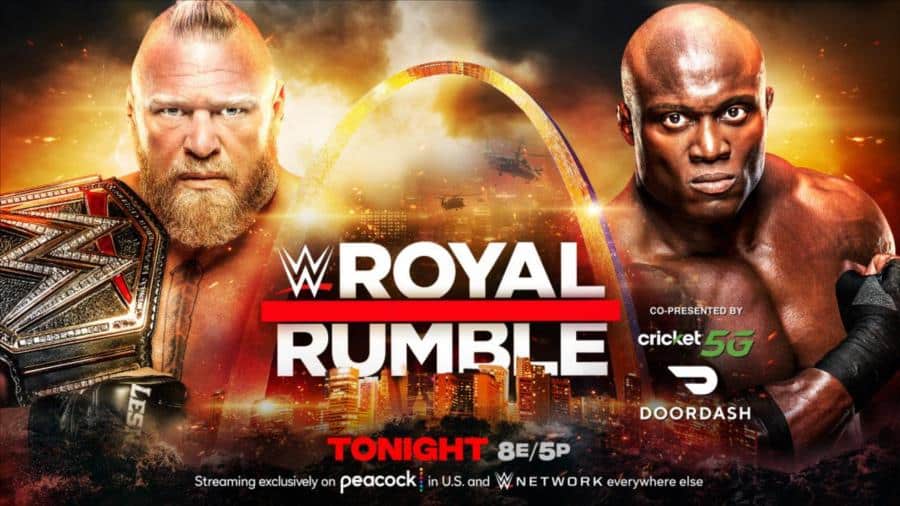 Brock Lesnar vs Bobby Lashley Royal Rumble