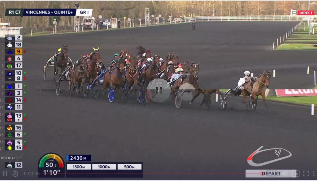 Ambiance à l'hippodrome