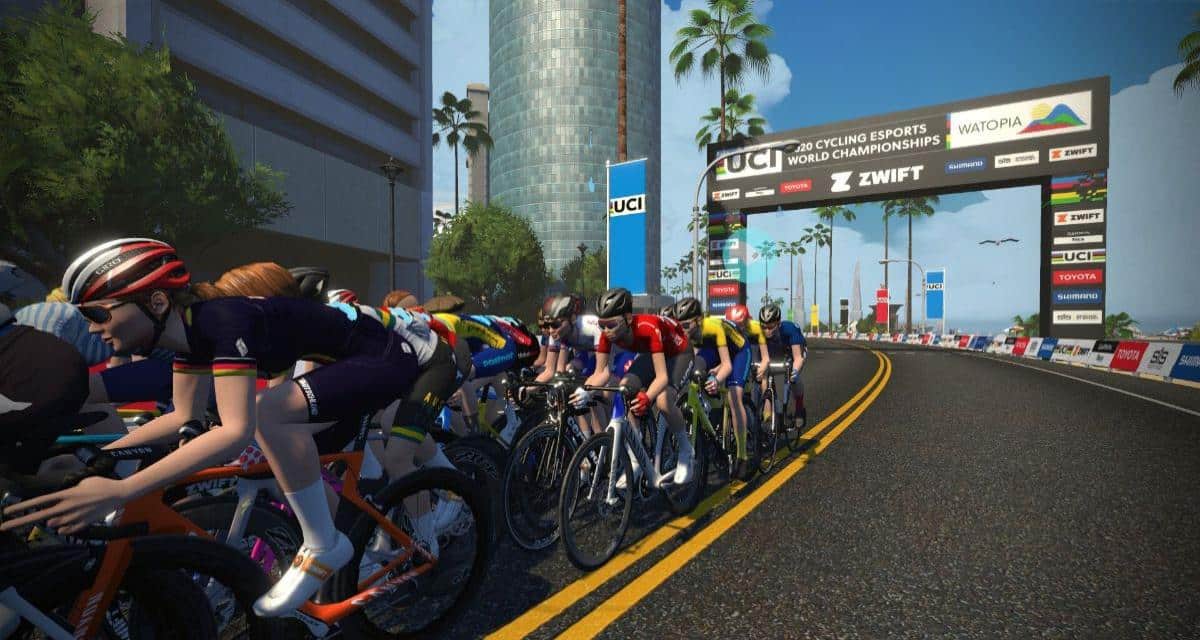 Annonce des partenaires officiels des Championnats du monde de cyclisme Esports 2022