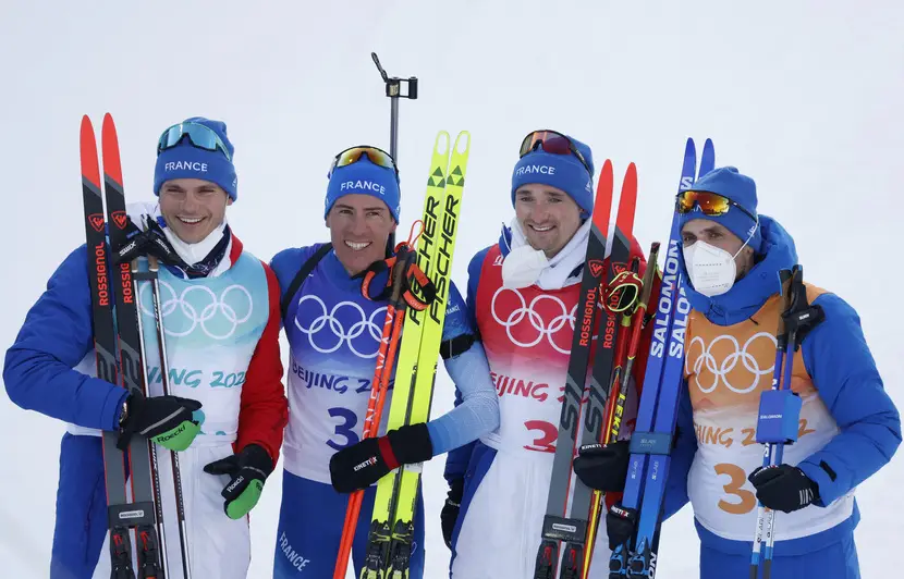JO BIATHLON 2022 – Les Français en argent sur le relais, Fillon Maillet continue sa moisson