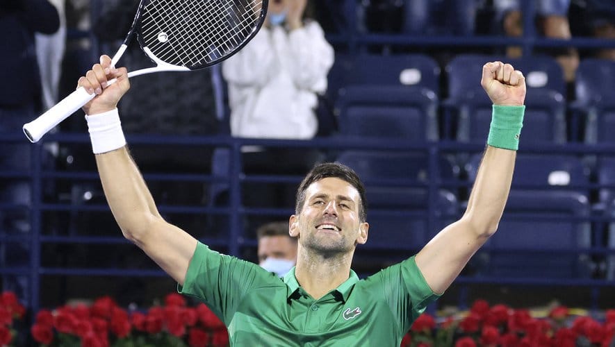 Djokovic bat Musetti à Dubaï dans son premier match de 2022