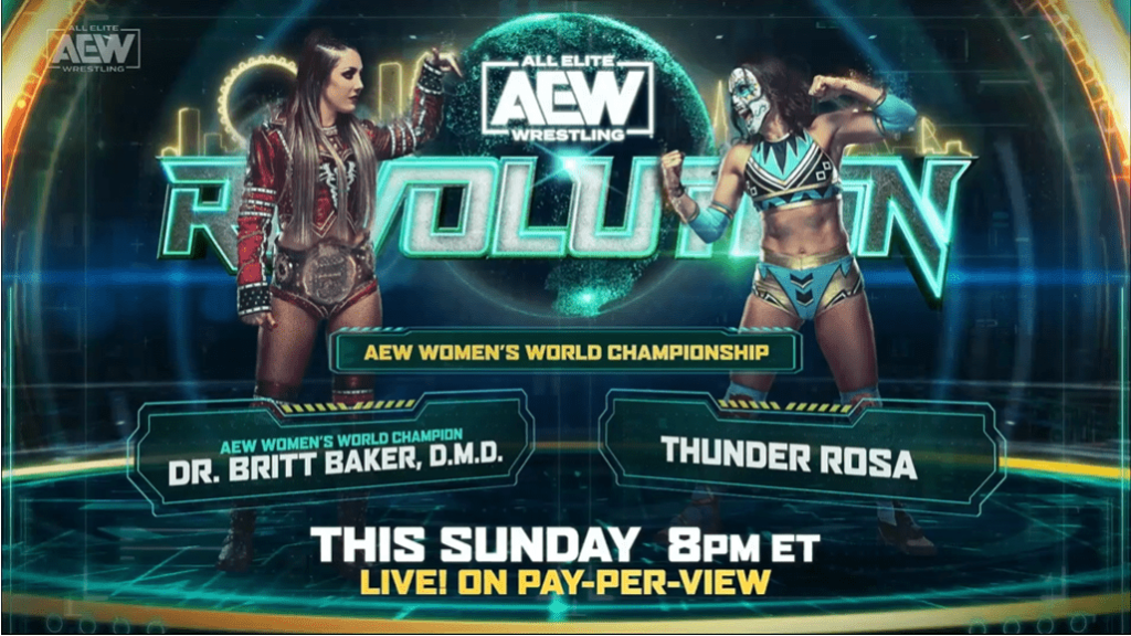 Carte AEW Revolution 2022