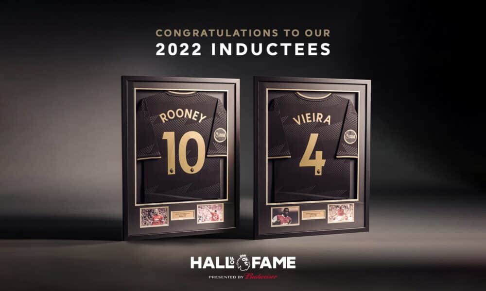 Rooney et Vieira entrent au Hall of Hame de la Premier League