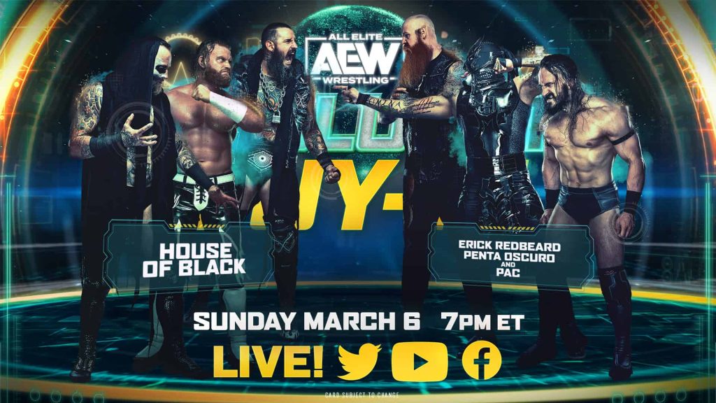 Carte AEW Revolution 2022