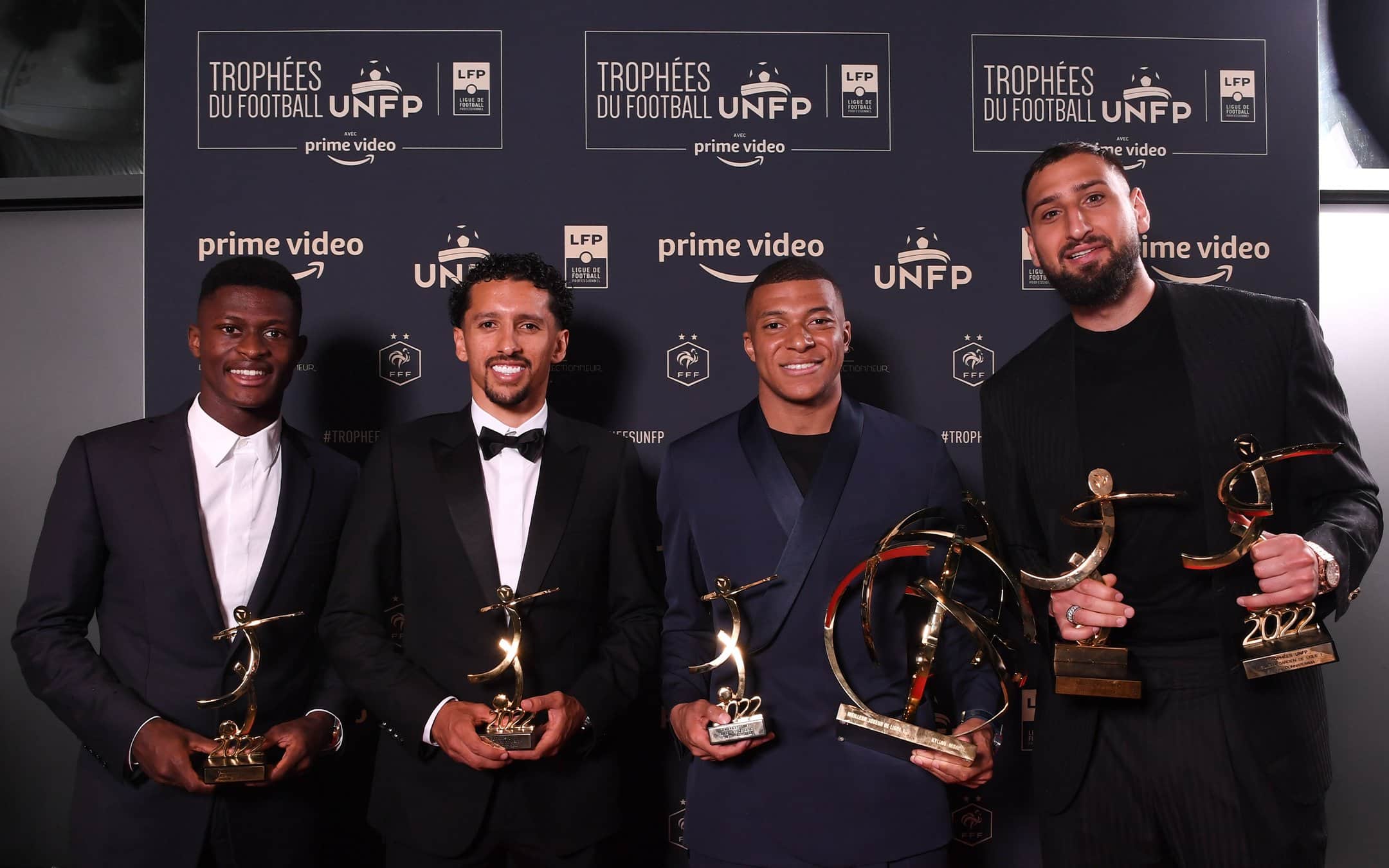 Les récompensés des Trophées UNFP