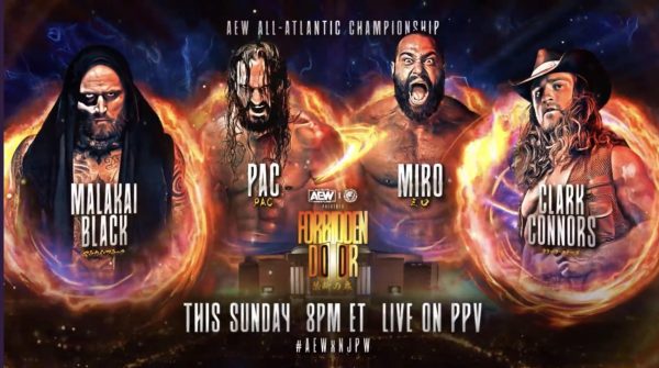 Malakai Black vs PAC vs Miro vs Clark Connors